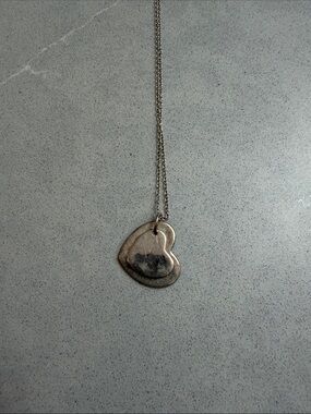 🤍🎀Sterling Silver Heart Necklace🤍🎀